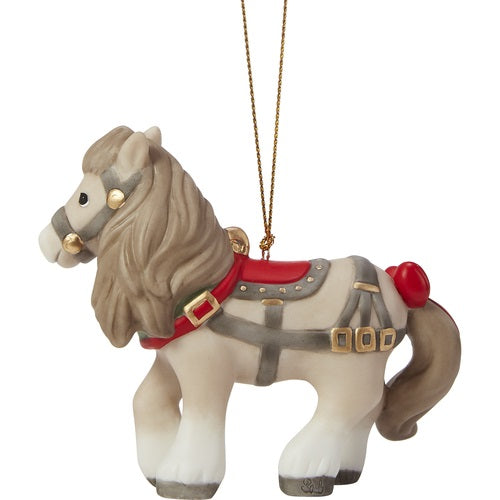 May Your Neighs Be Merry And Bright Annual Animal Ornament by Precious Moments