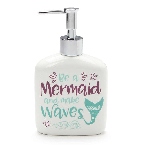 Mermaid Waves Soap Dispenser Our Name Is Mud