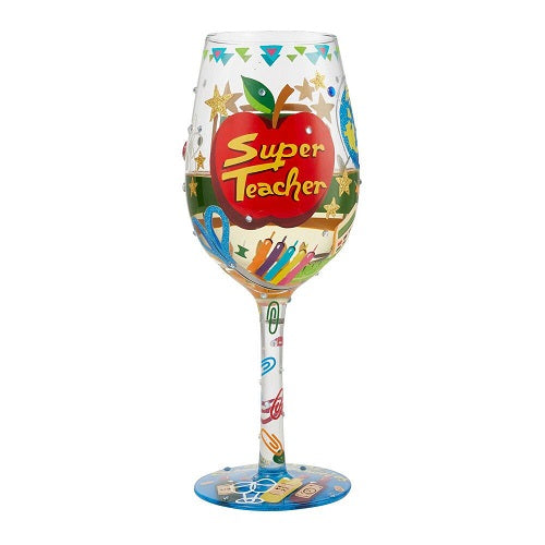 Lolita Super Teacher Wine Glass