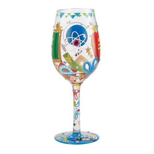 Lolita Super Teacher Wine Glass