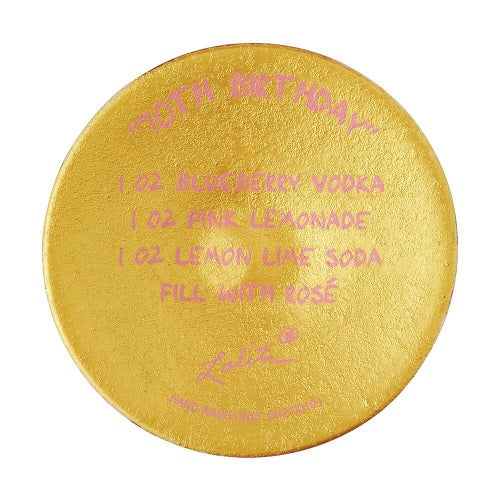 Lolita Wine Glass Happy 70th Birthday