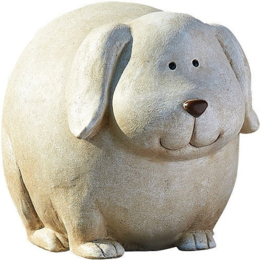 Roman Garden Pudgy Pals Standing Dog Garden Statue, 6.25-Inch