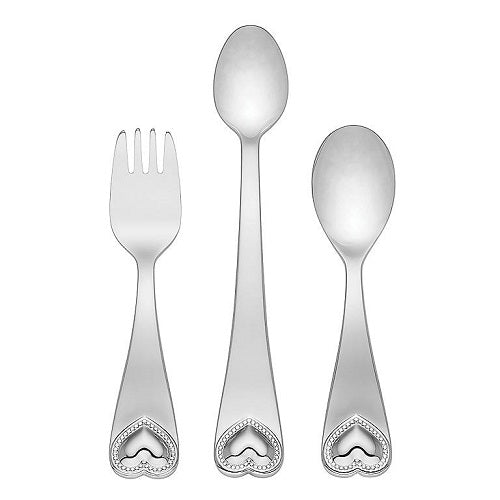 Precious Heart 3 Piece Flatware Set by Reed & Barton