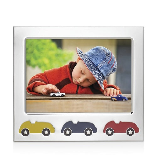 Reed & Barton Racecar Silverplate Frame, 5" x 7"