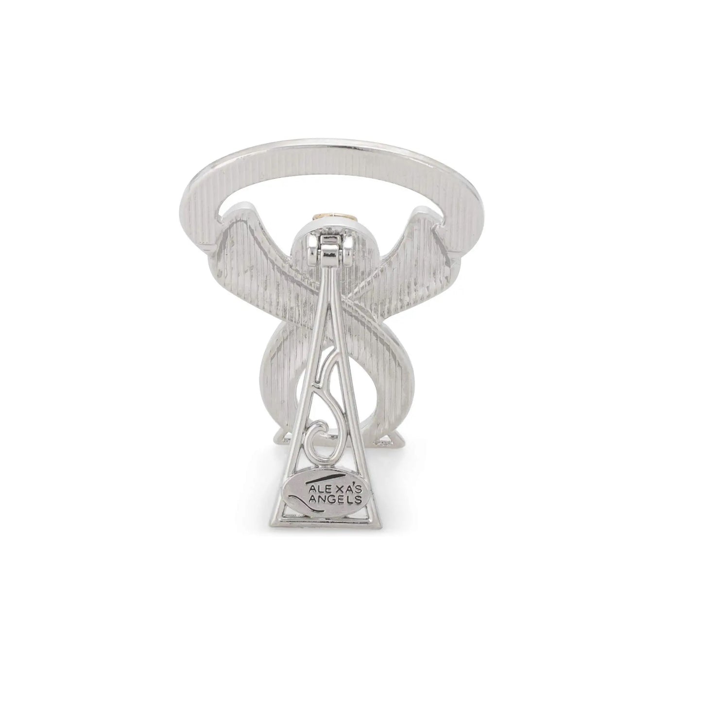 Alexa's Angels Roman Pink Ribbon Bedside Angel