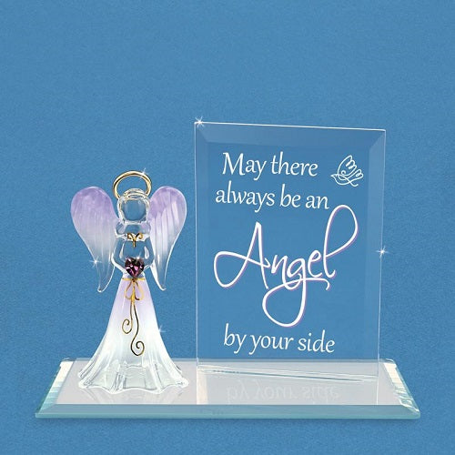 Glass Baron "Angel By Your Side" Angel Figurine