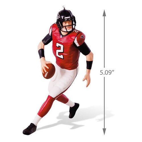 Football Legends Atlanta Falcons Matt Ryan 2018 Ornament