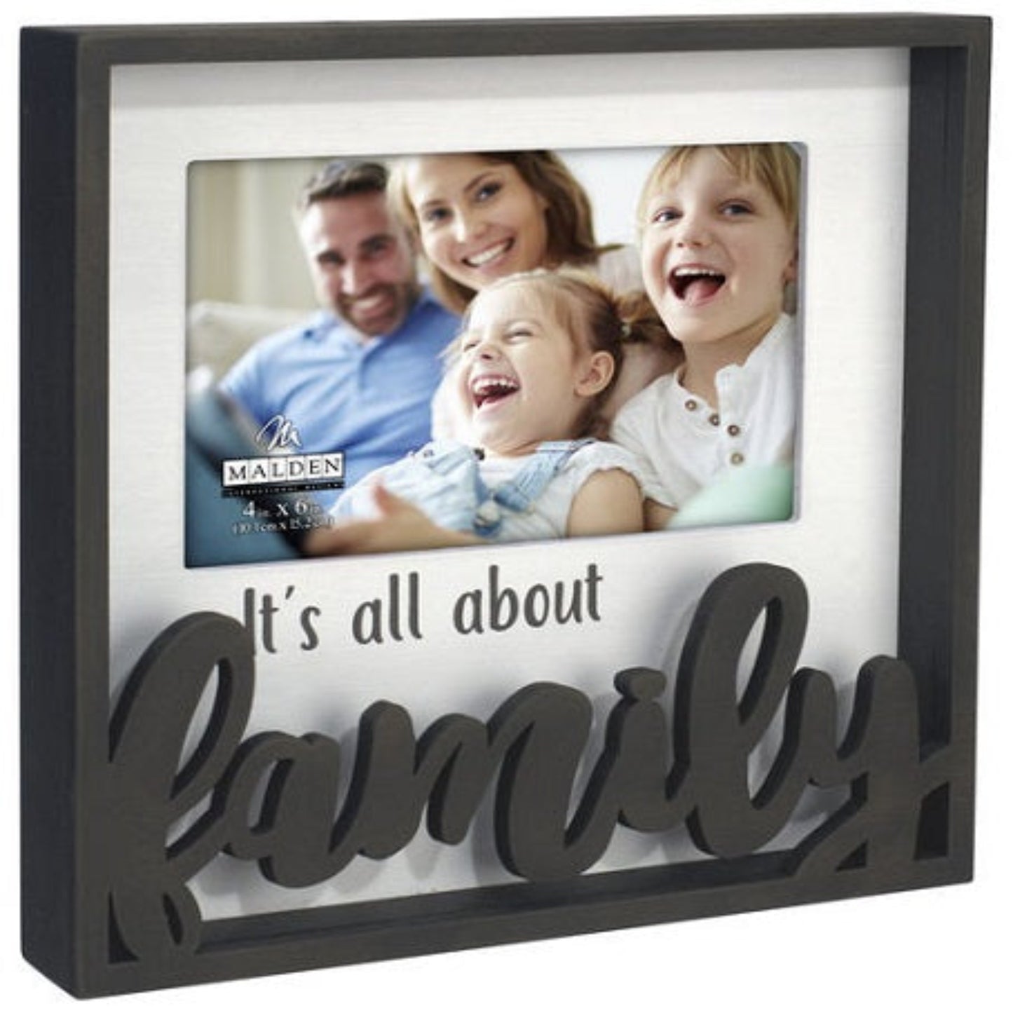 Malden Family Photo Laser Cut Photo Frame