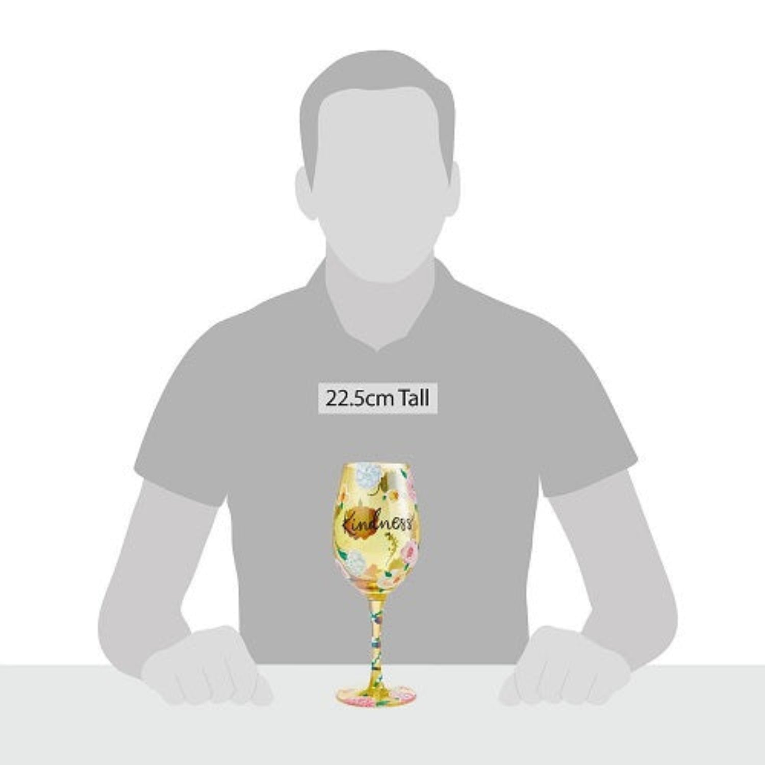 Lolita "Kindness" Wine Glass