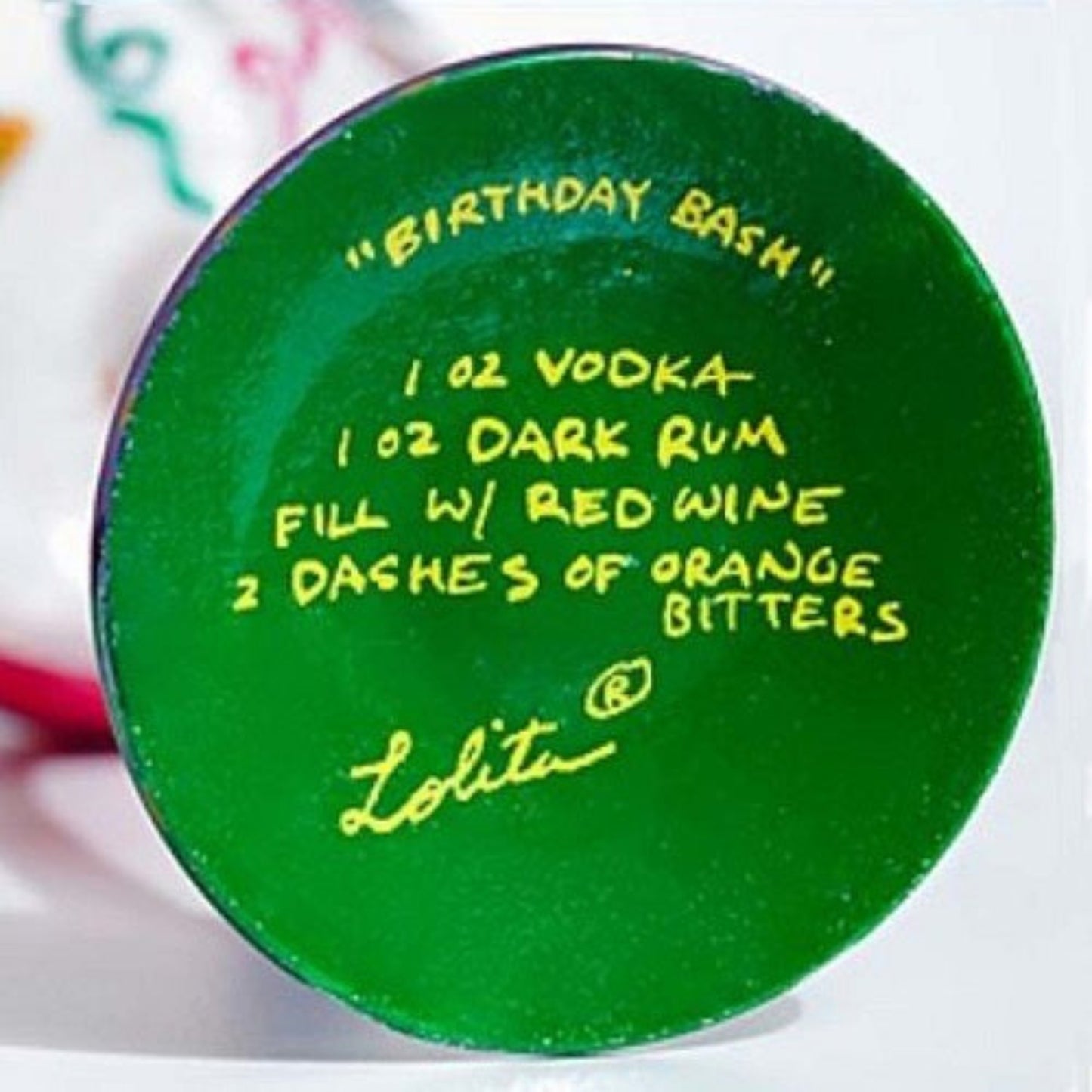 Lolita Wine Glass Birthday Bash