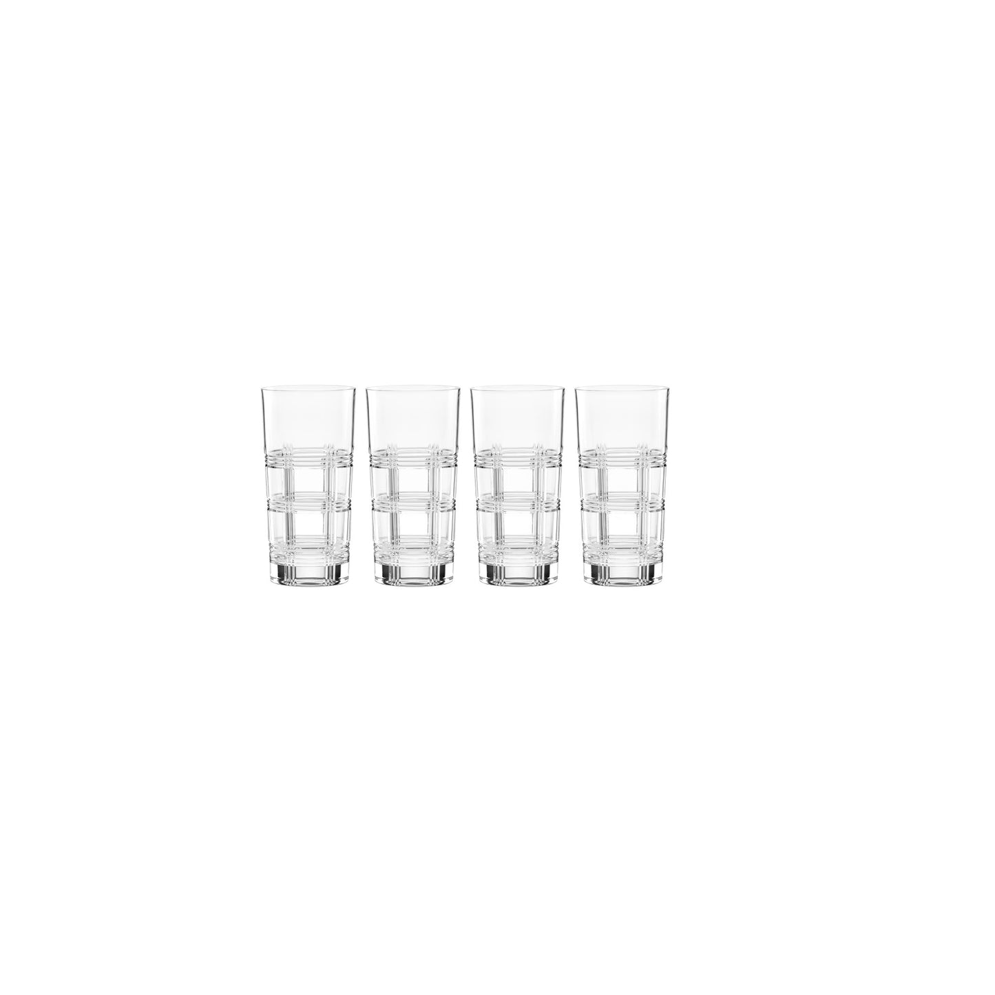 Reed & Barton Hudson Highball Glasses Set of 4