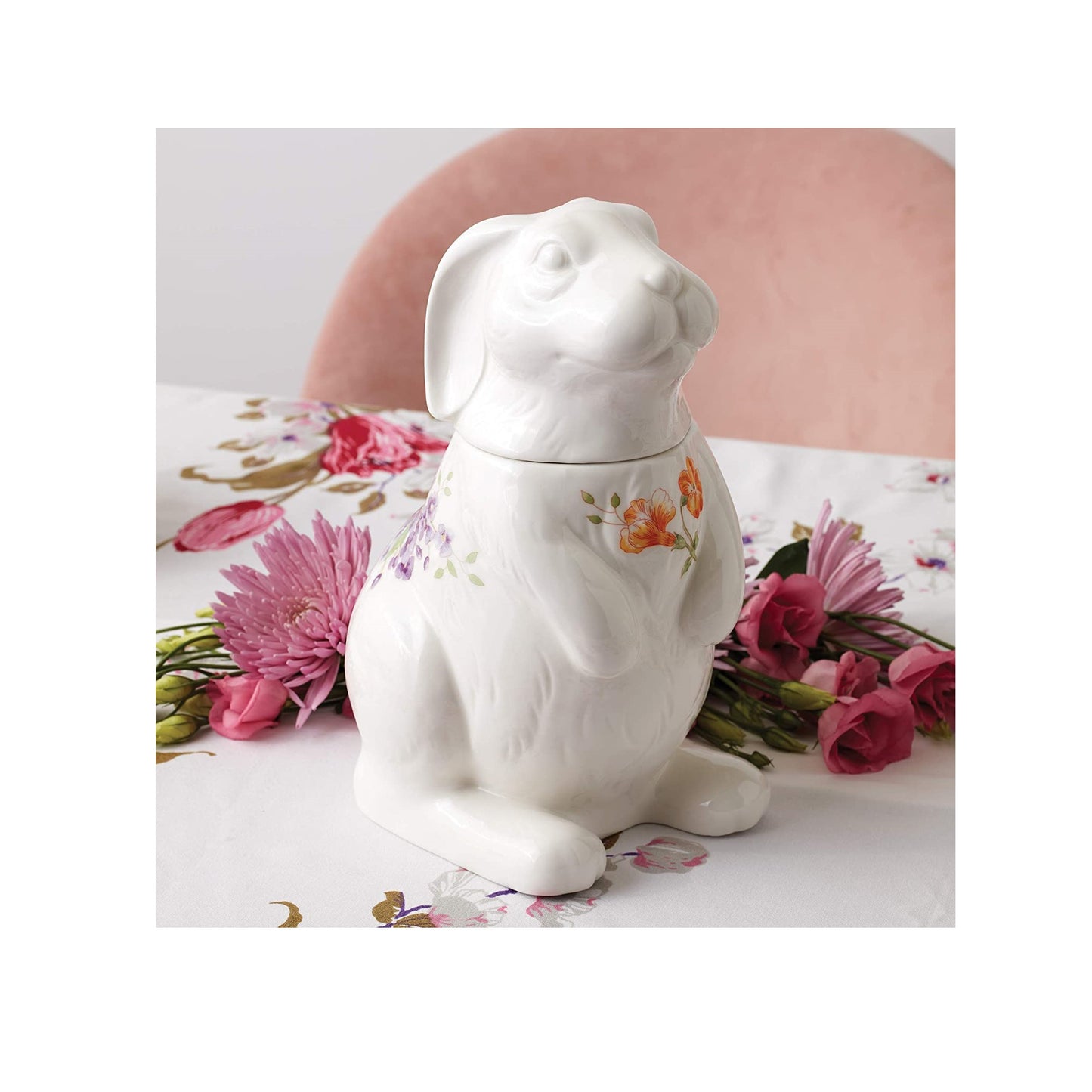Butterfly Meadow® Bunny Cookie Jar by Lenox