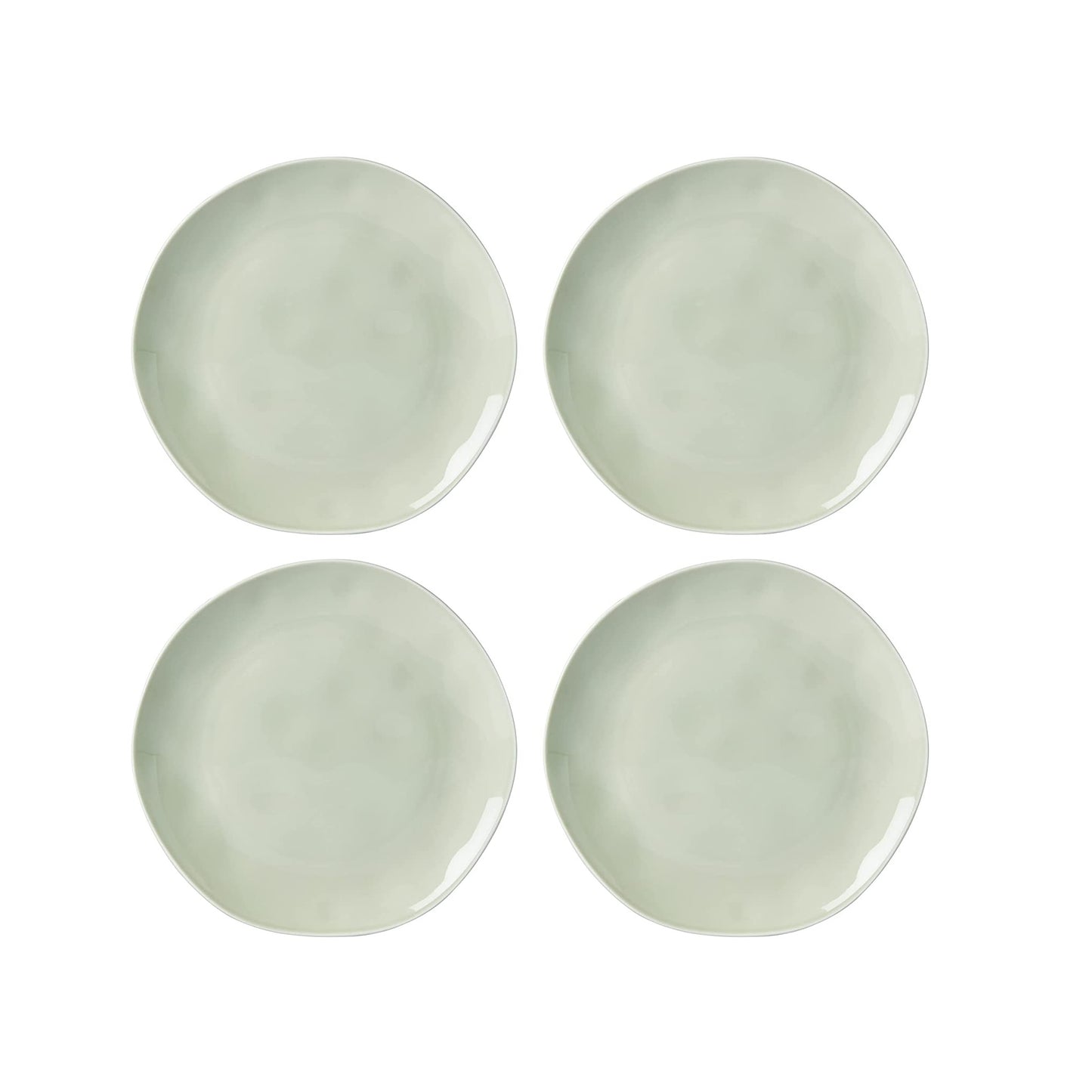 Bay Colors 4 Piece Dinner Plate Gray Set by Lenox
