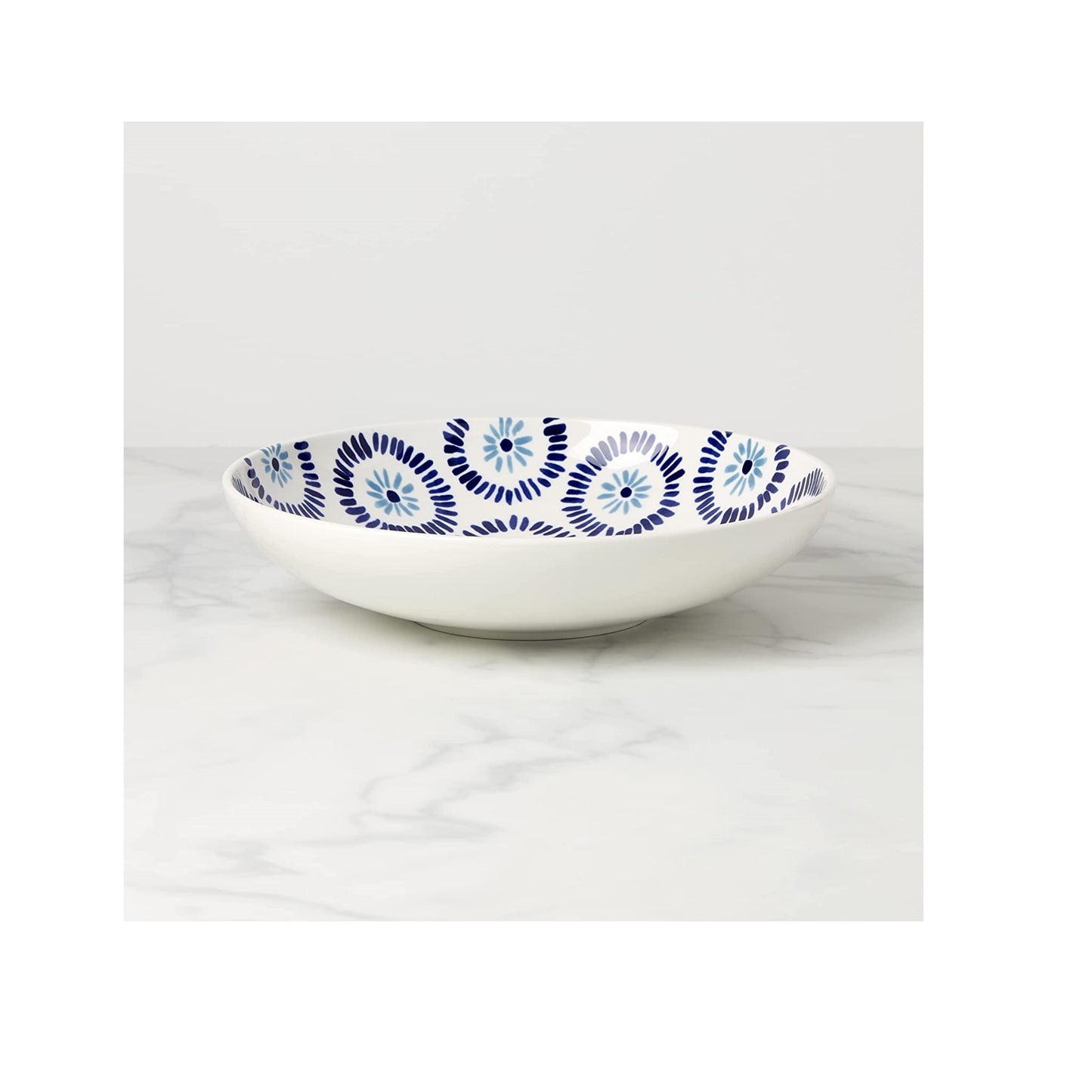 Kate Spade New York Floral Way Low Serving Bowl By Lenox