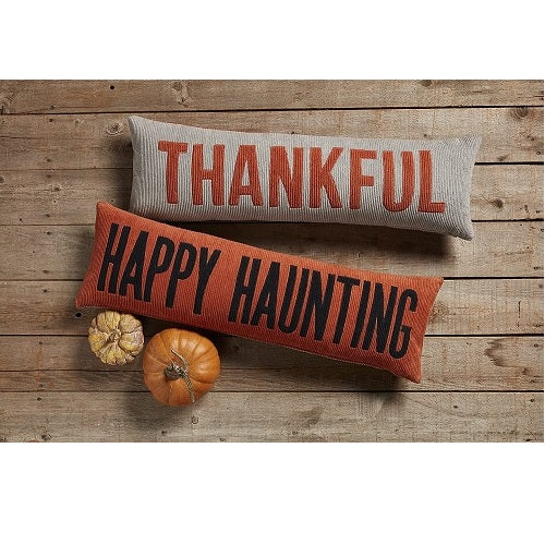 Mud Pie Halloween and Thanksgiving Reversible Pillow