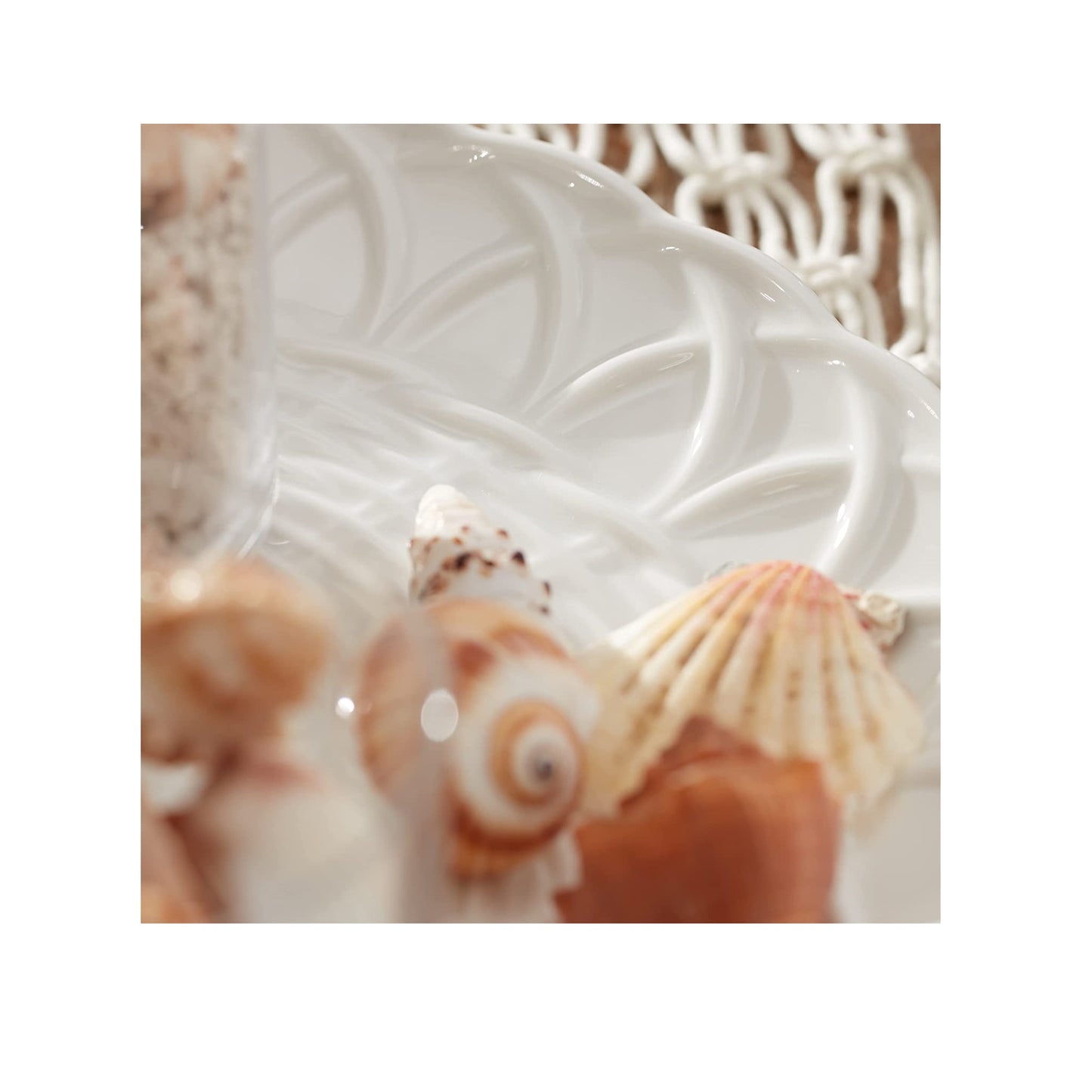 Wicker Creek Round Platter by Lenox