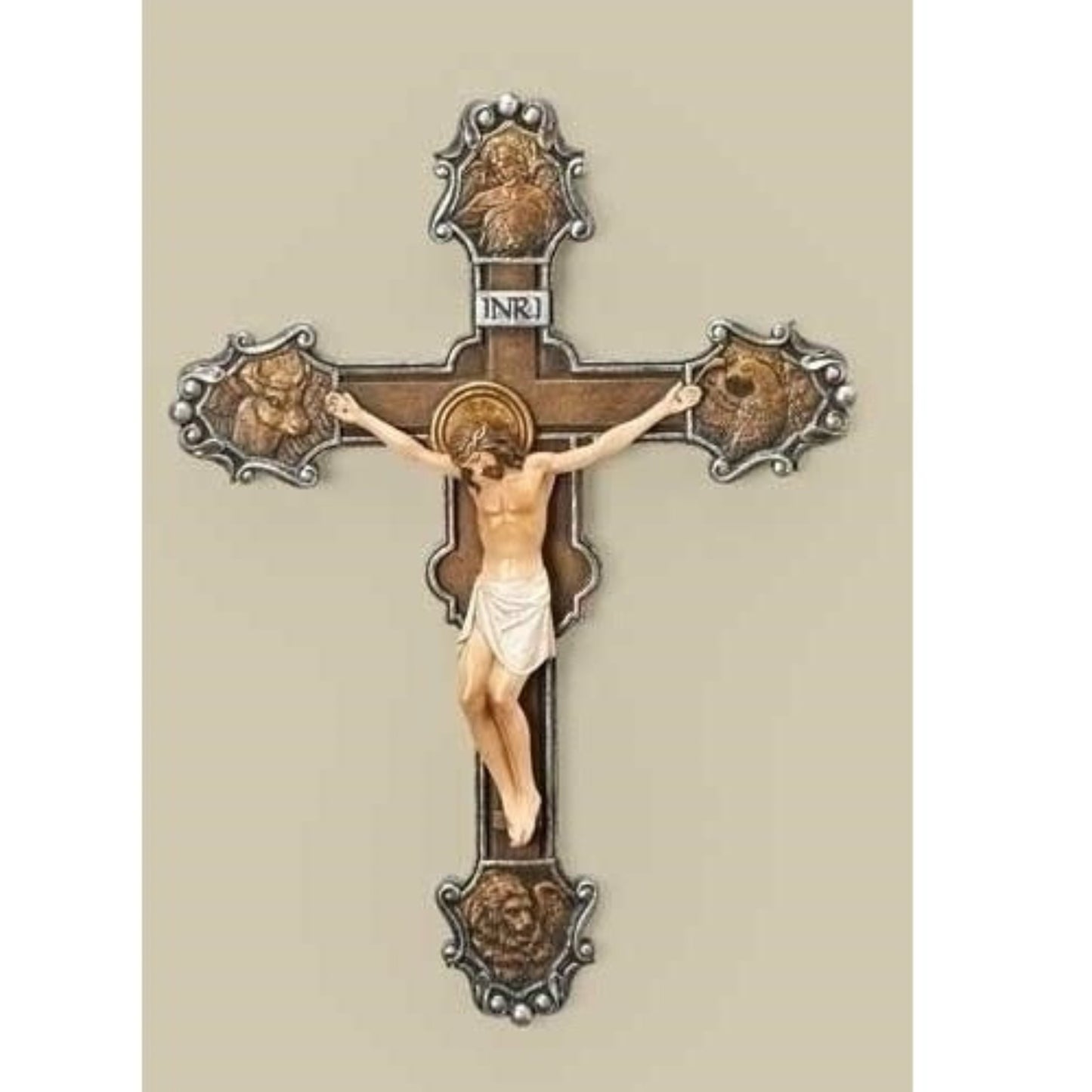 Roman 10" The Evangelist Crucifix