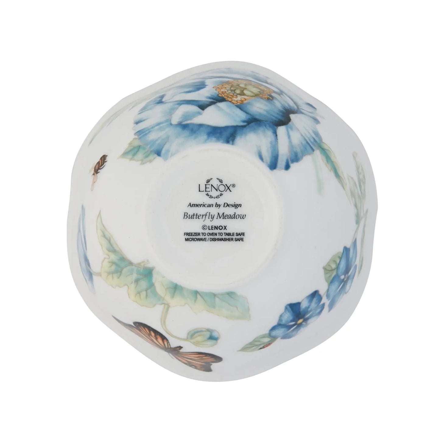 Lenox Butterfly Meadow Blue 4-Piece Dessert Bowl Set
