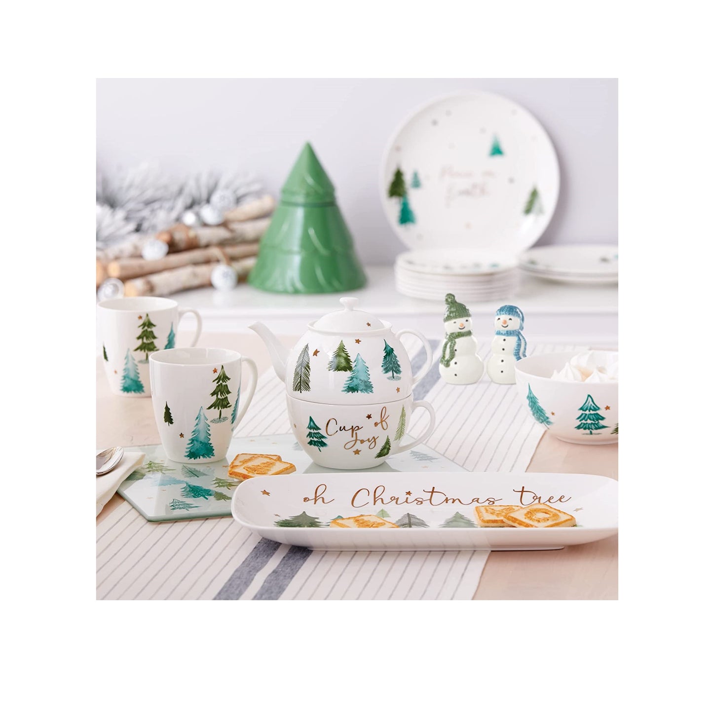 Balsam Lane™ Hors D'oeuvre Tray by Lenox