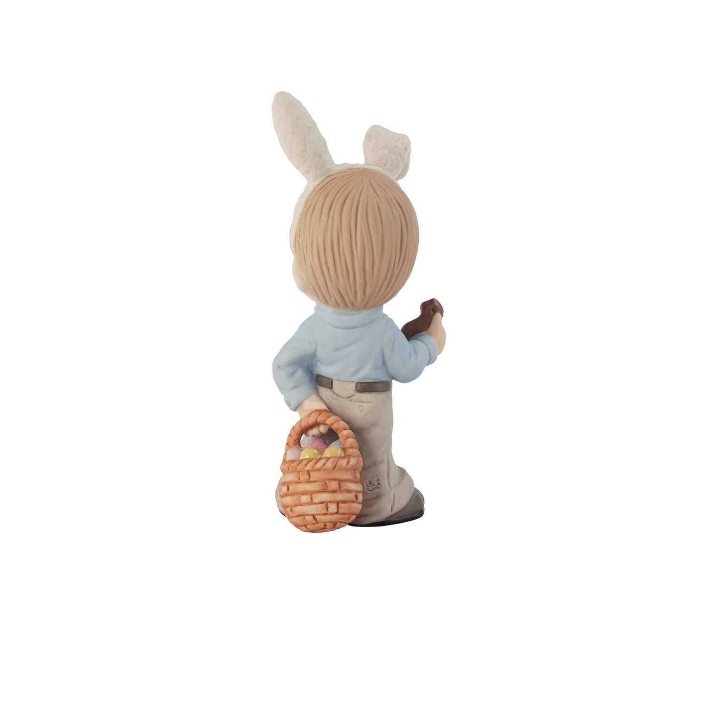 Precious Moments "Wishing You A Hoppy Easter" Boy Figurine
