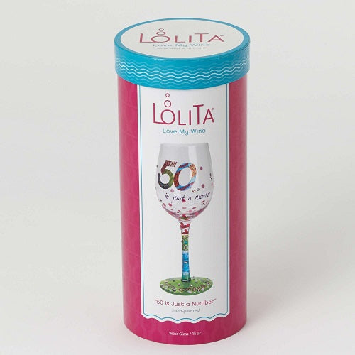 Lolita Wine Glass 50 Is Just A Number