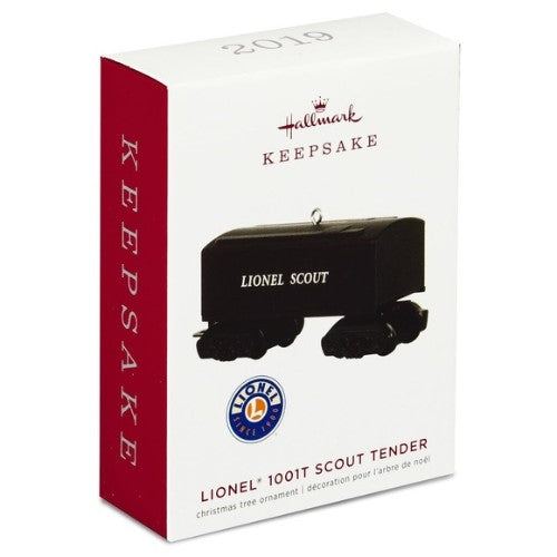 2019 Lionel 1001t Scout Tender Train Ornament