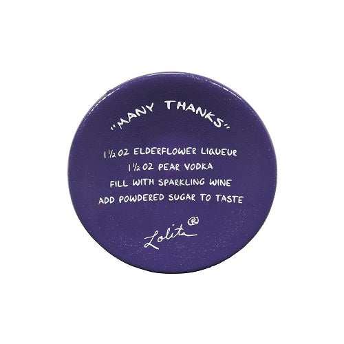 Lolita "Many Thanks" Wine Glass