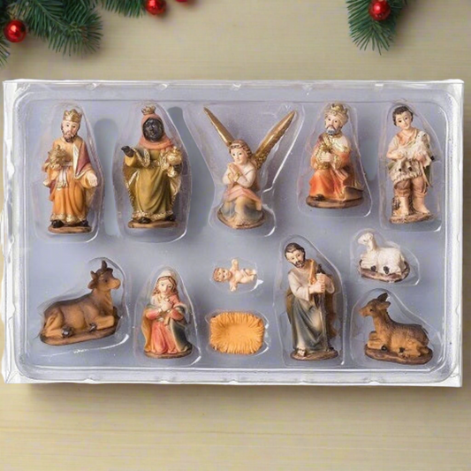 Roman 12 piece Set Mini Nativity