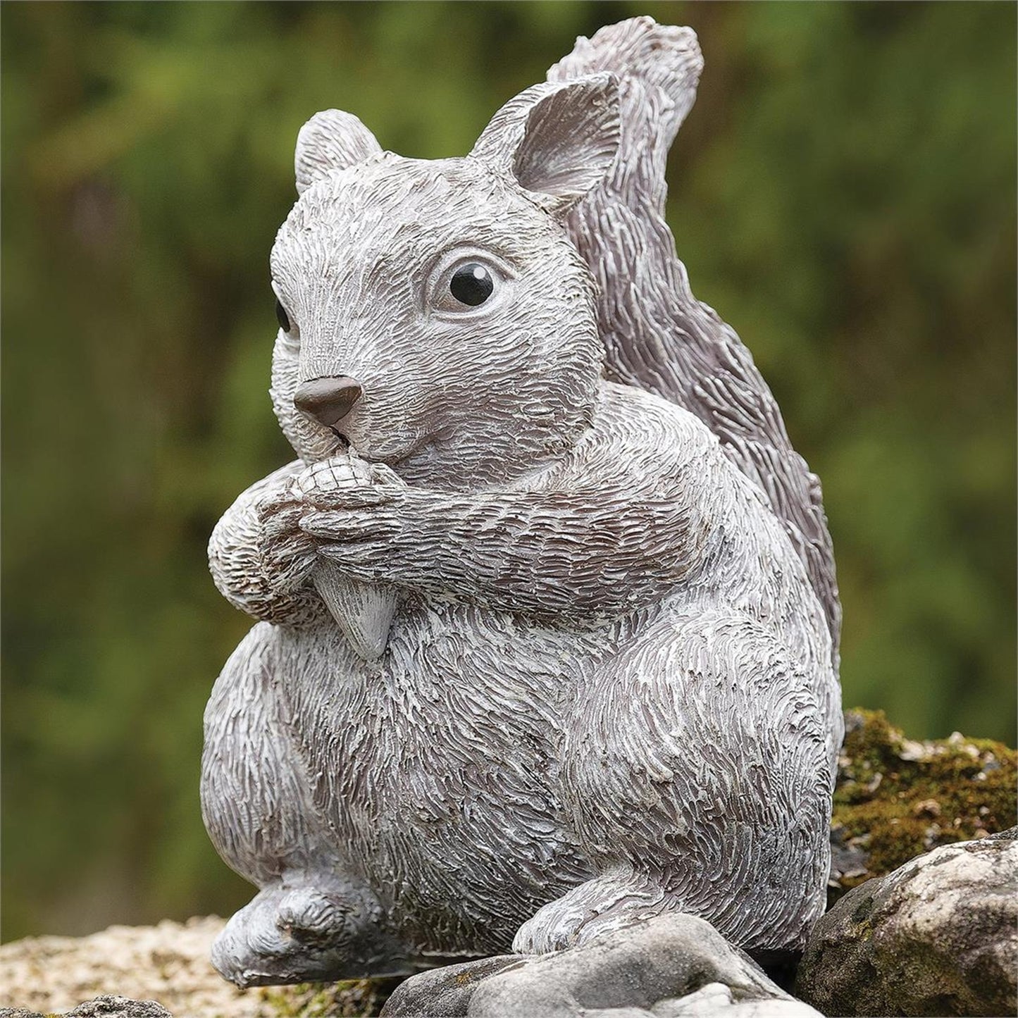 Pudgy Pals Squirrel Garden Statue by Roman