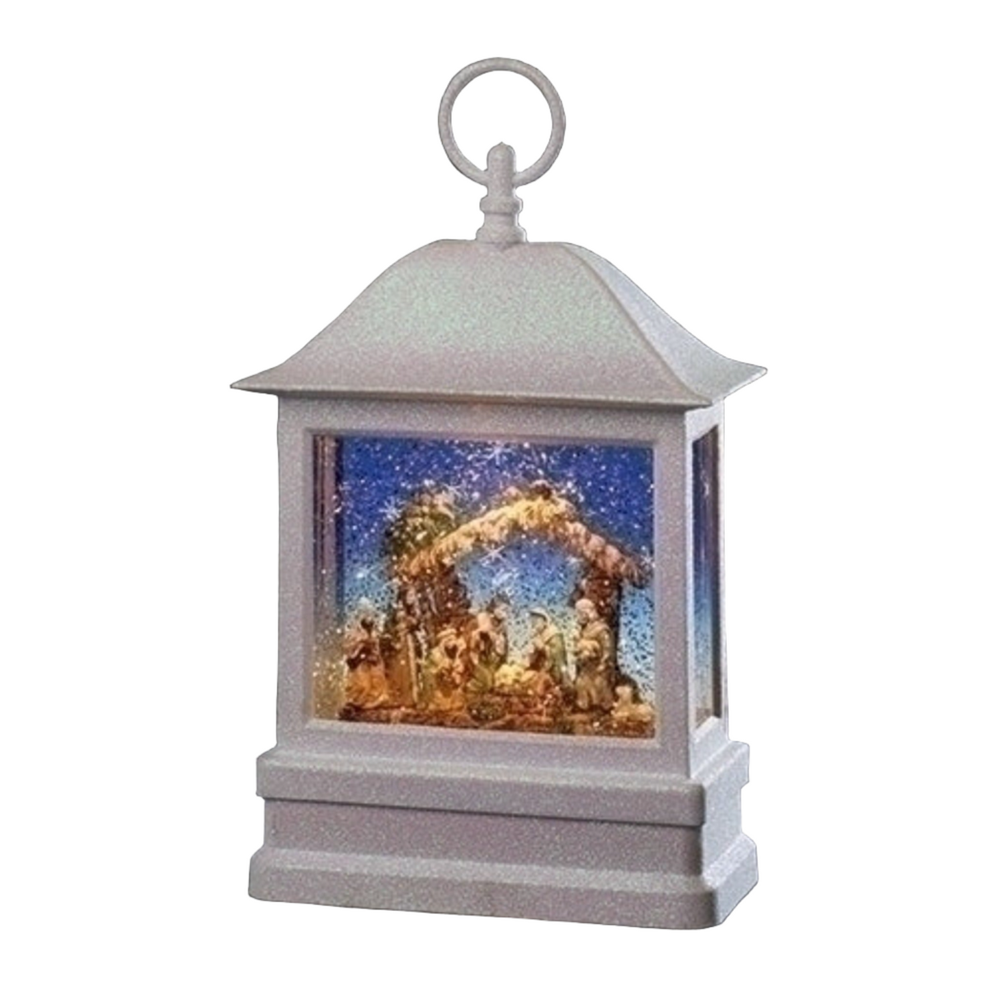 Roman LED, Holy Family Swirl Lantern
