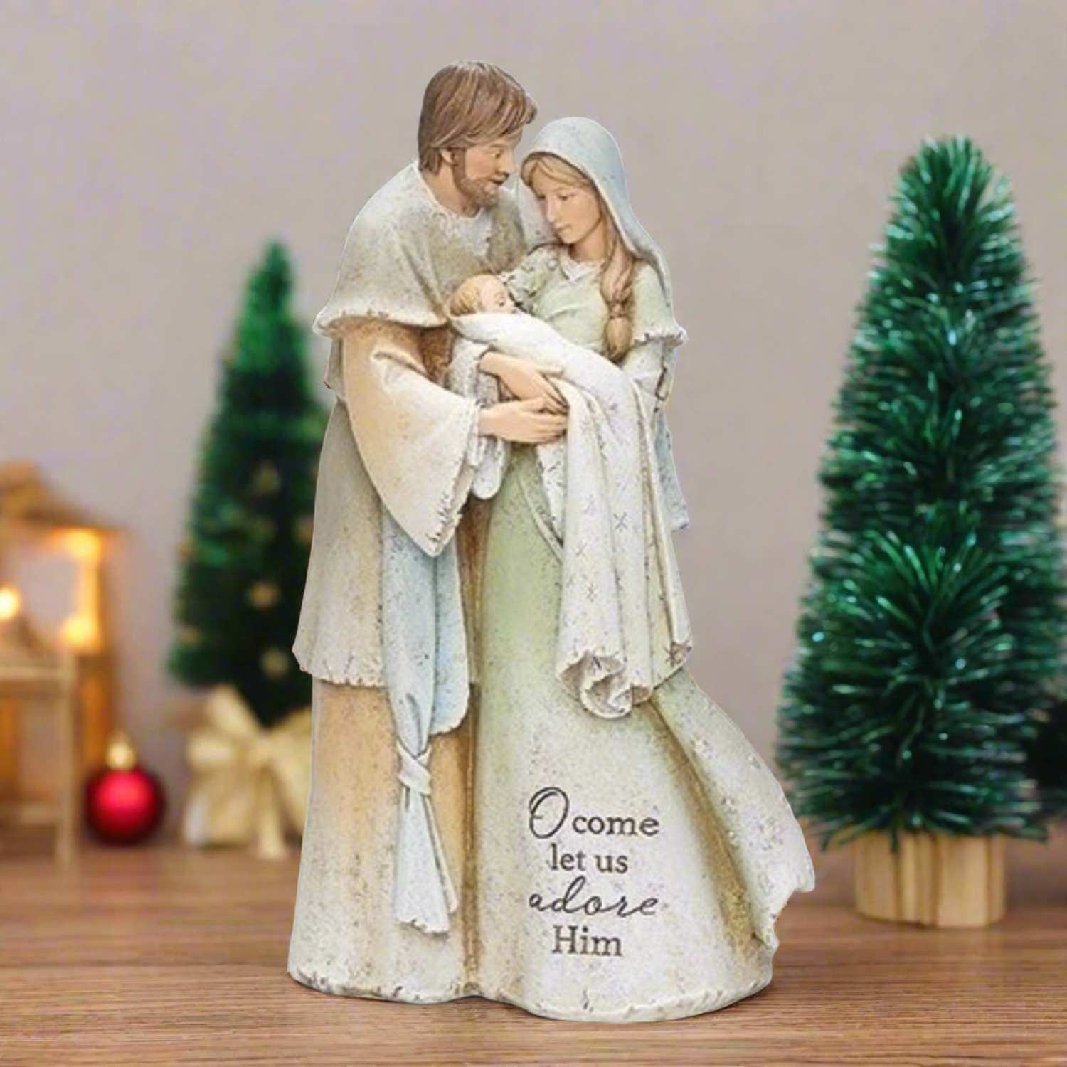 Roman Heavenly Blessing Holy Family Statue