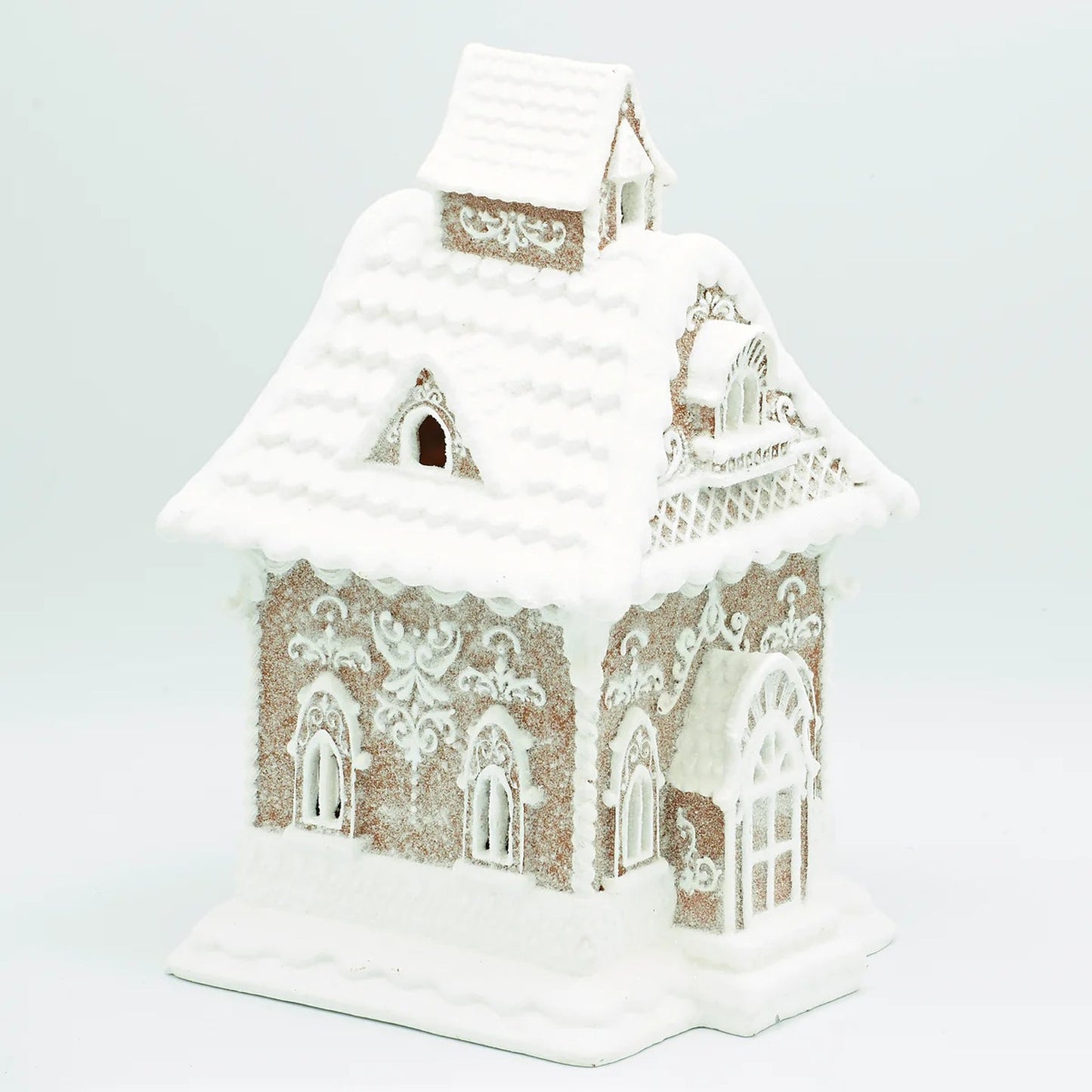 Roman Lighted Gingerbread House