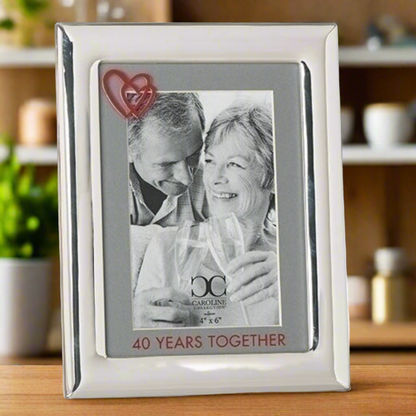 Roman 40 Years Together Photo Frame