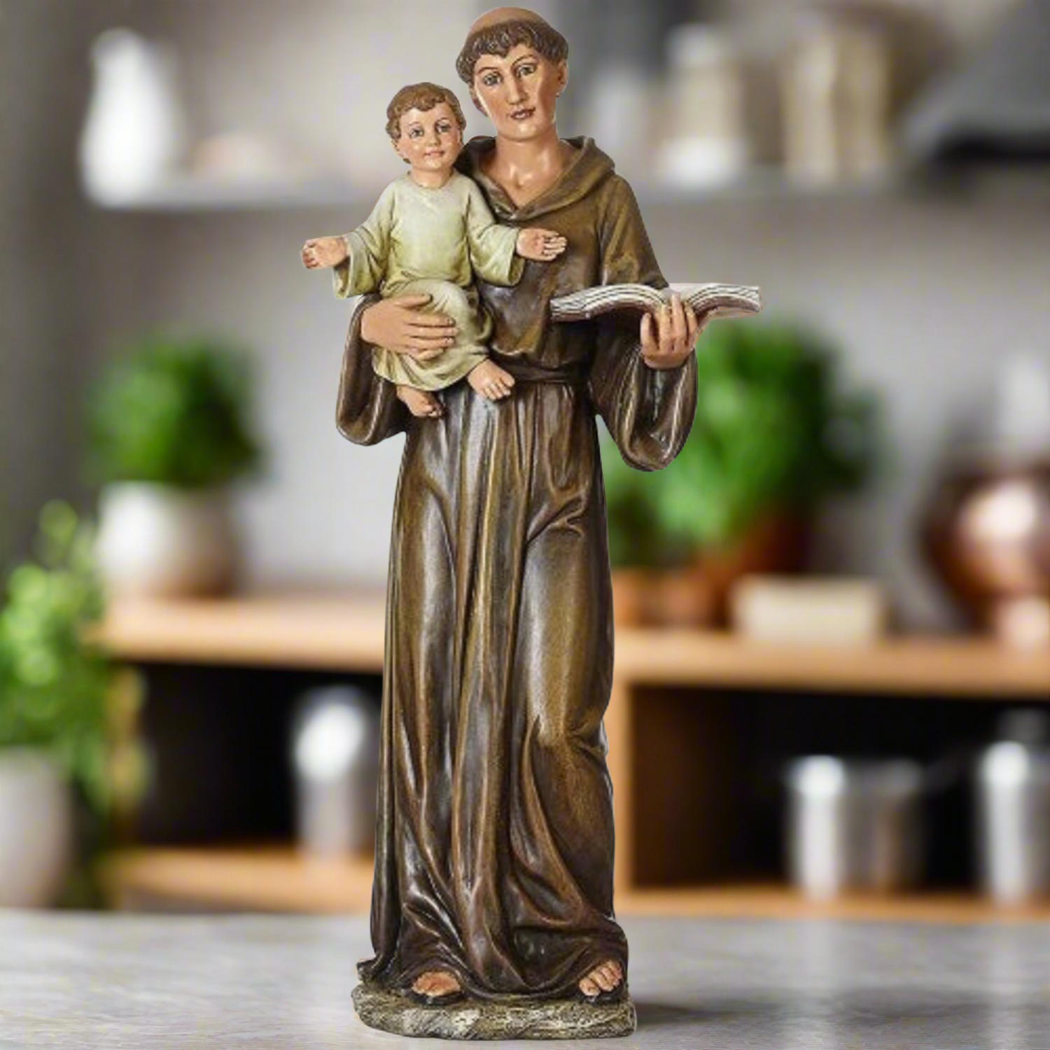 Roman St. Anthony "Patron of the Poor" 14.5"