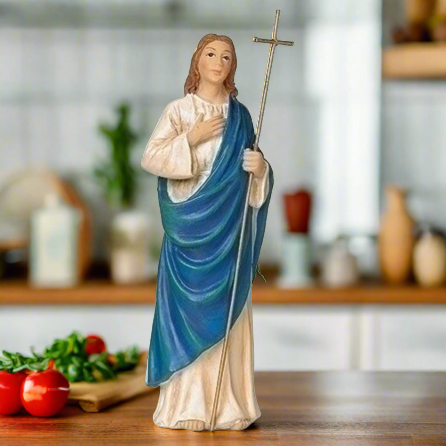 Roman St Martha Patroness of Cooks Figure