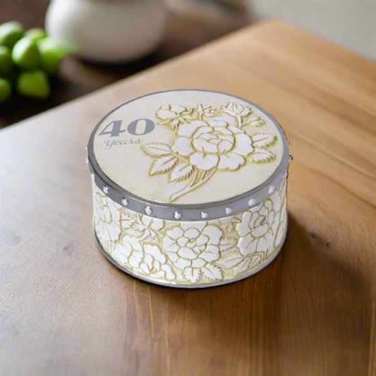 40th Anniversary Trinket Box