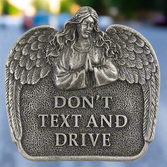 Protectors Of The Road Don't Text and Drive Angel Car Visor Clip