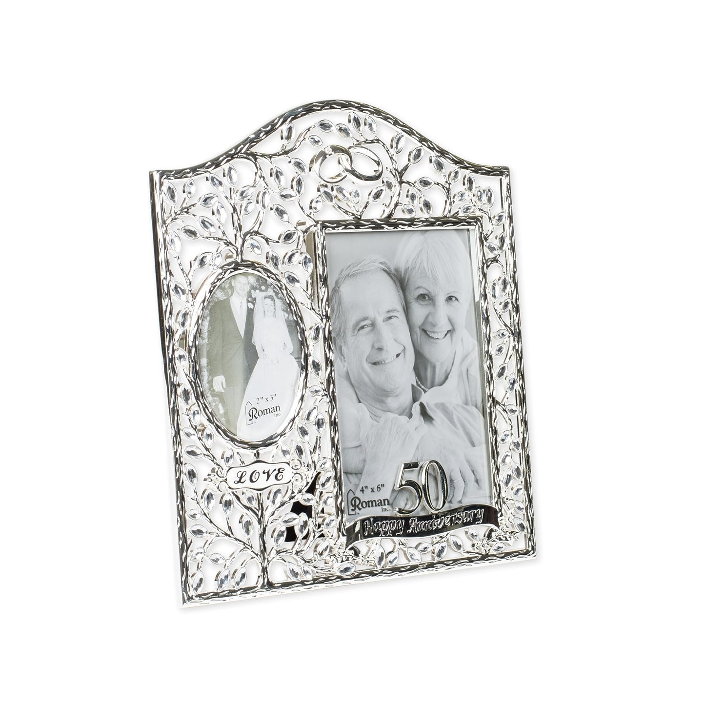 50th Wedding Anniversary Frame Caroline Collection