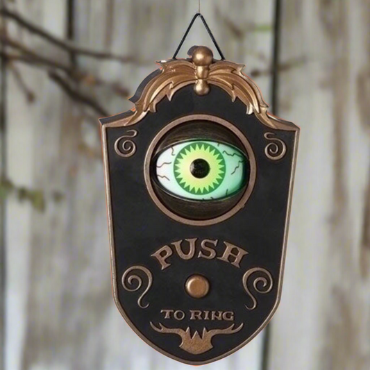 Roman LED Spooky Eyeball Doorbell Halloween Decoration