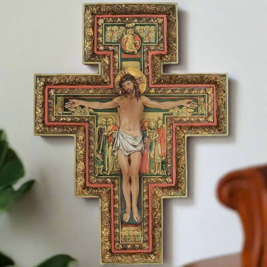 Joseph's Studio San Damiano Crucifix 17.75"