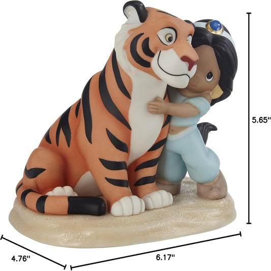 Precious Moments Disney Jasmine And Raja Figurine Friends Forever