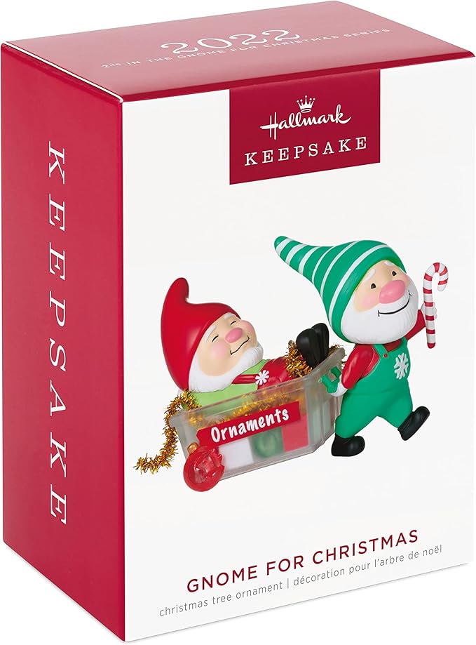 Hallmark Keepsake Christmas Ornament 2022, Gnome for Christmas