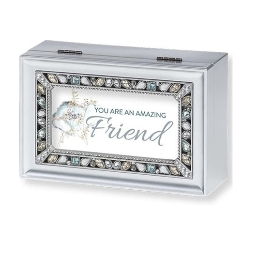 Amazing Friend Box Music Box- "Clair De Lune" - Tune by Roman 