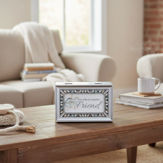 Amazing Friend Box Music Box- "Clair De Lune" - Tune by Roman 