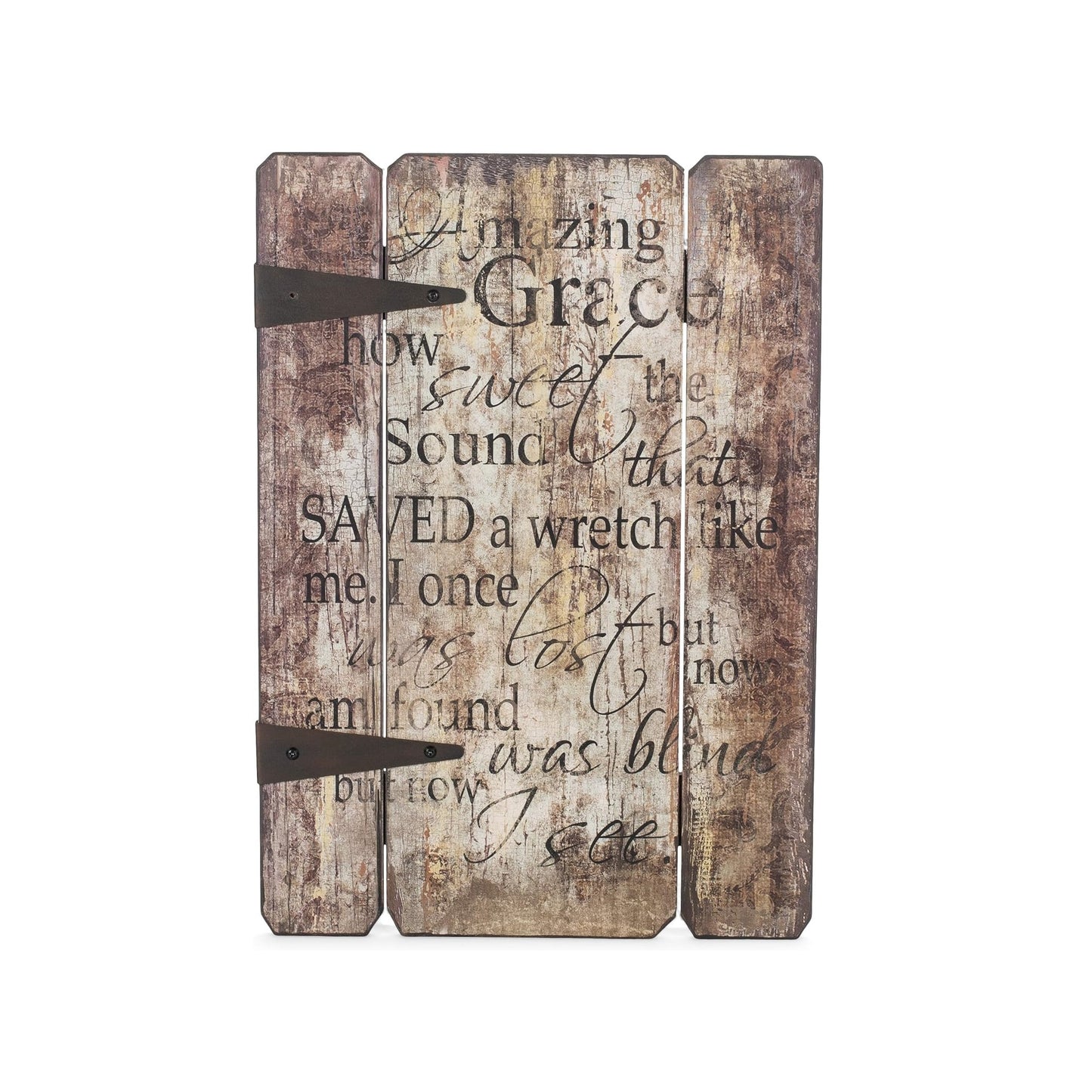 Amazing Grace Wall Plaque Decor