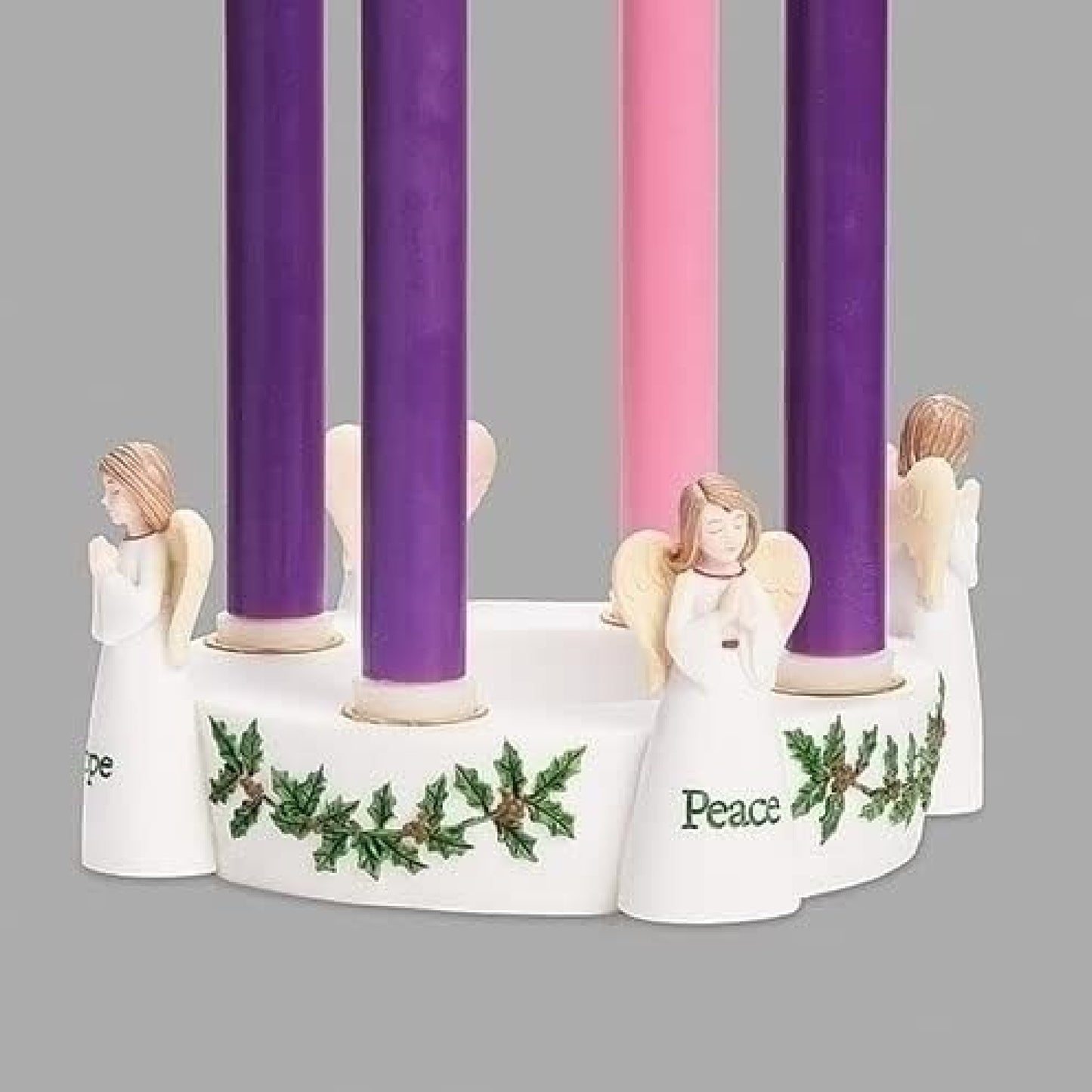 Angel Advent Candle Holder Without Candles