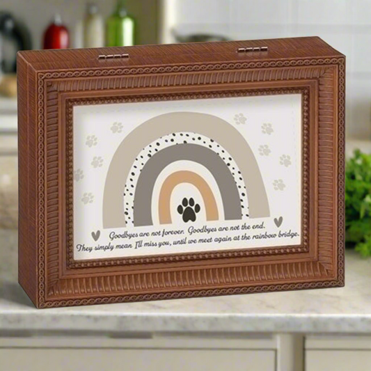 Pet Memorial Music Box By Roman