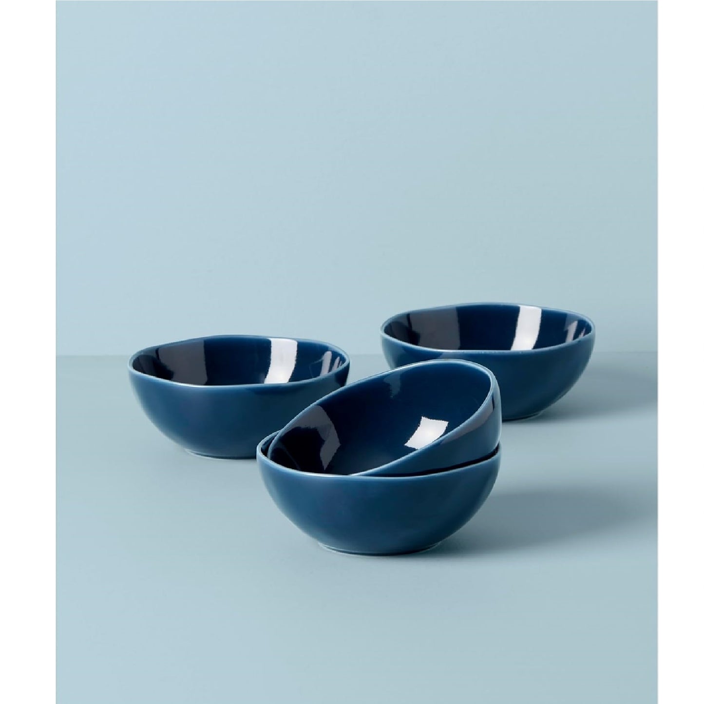 Bay Colors All Purpose Bowls Blue, Set of 4 by Lenox