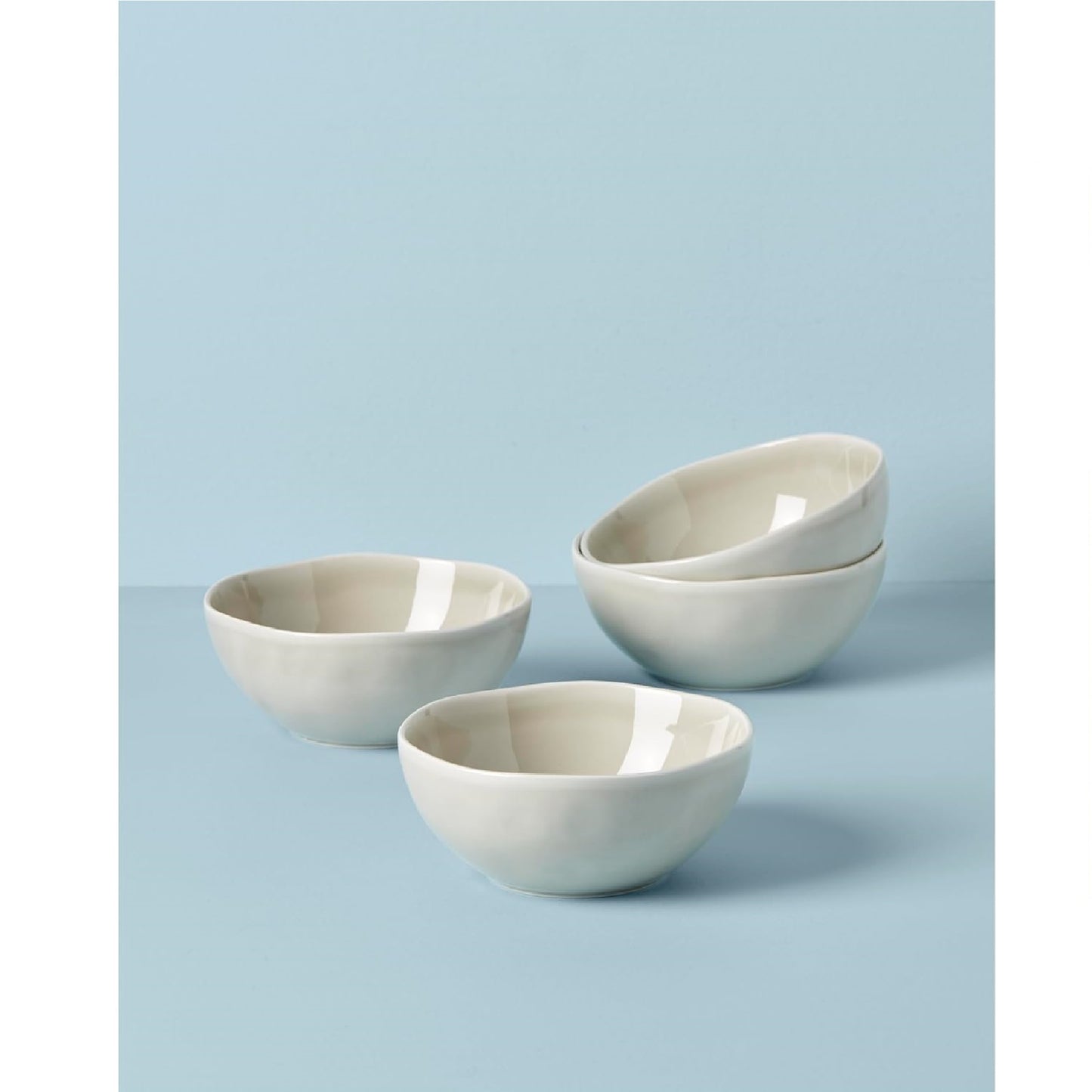 Bay Colors White  All-Purpose Bowls, Set of 4 By Lenox
