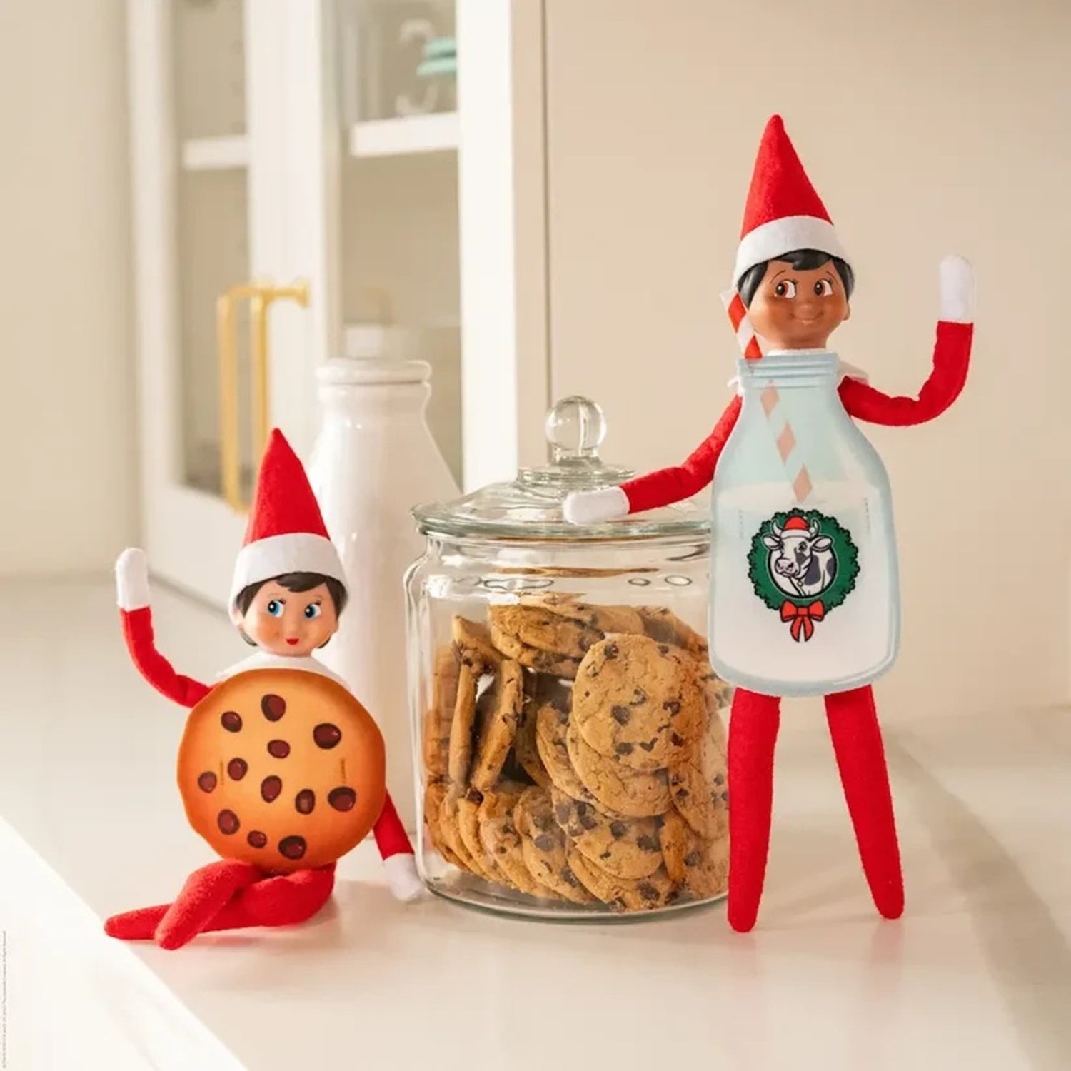Bestie Bundle Elf Costume Set: Milk & Cookies | Claus Couture Collection®